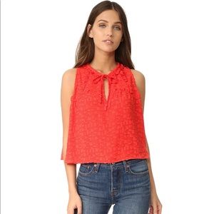 Iro Ragnhild Flowy Cropped Tank Top